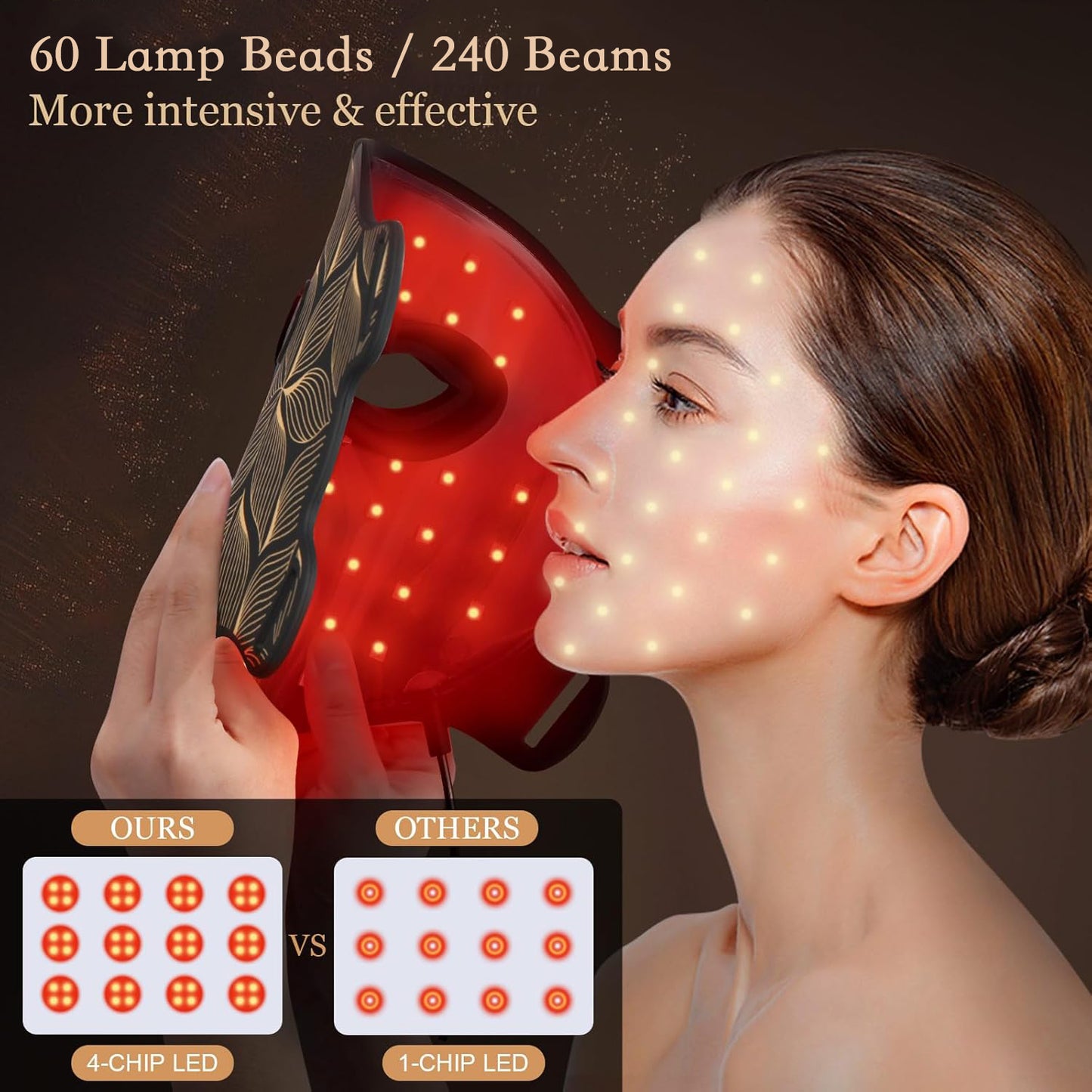Led Therapy Mask: Series 1 Black