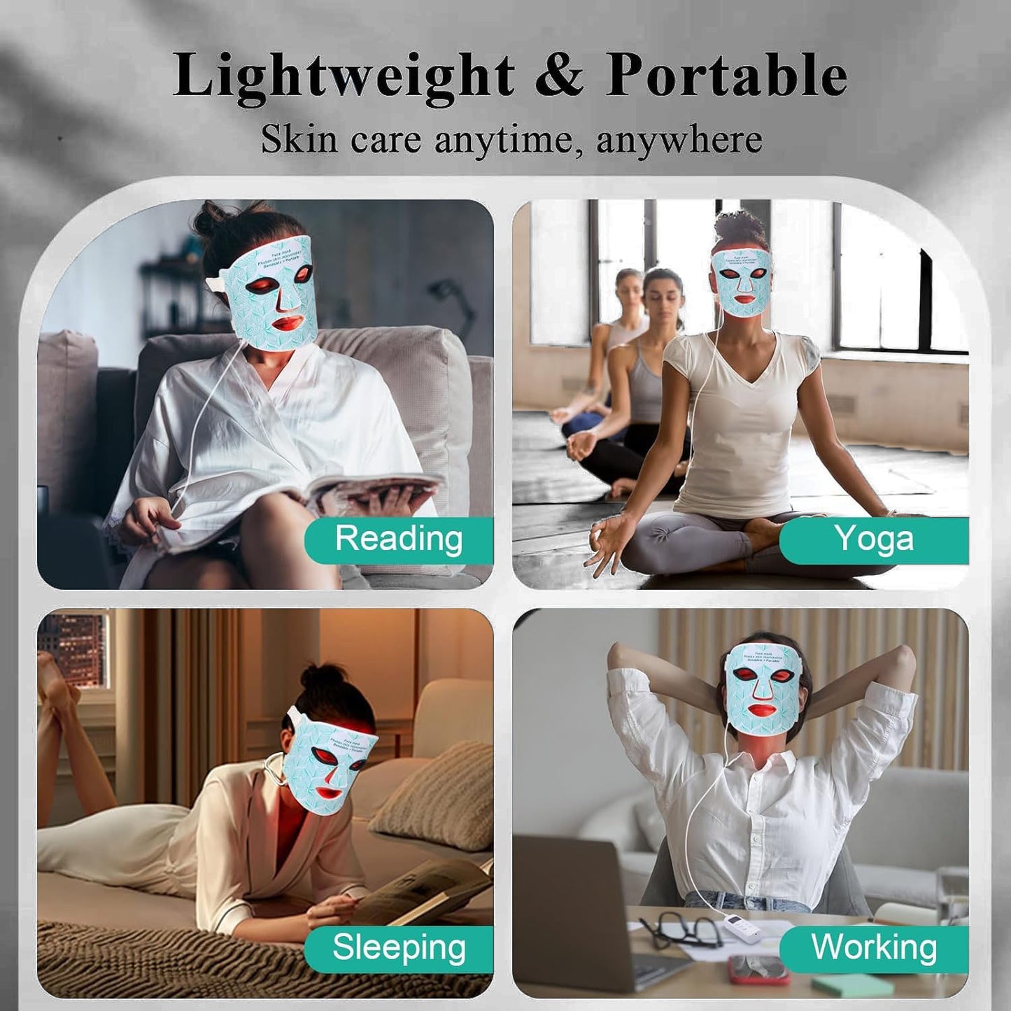 Led Therapy Mask: Series 1 White