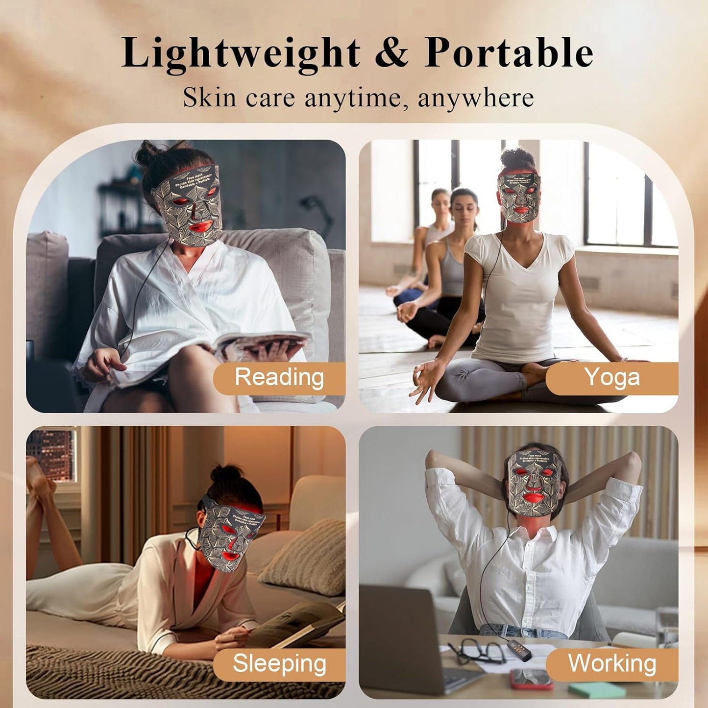 Led Therapy Mask: Series 1 Black